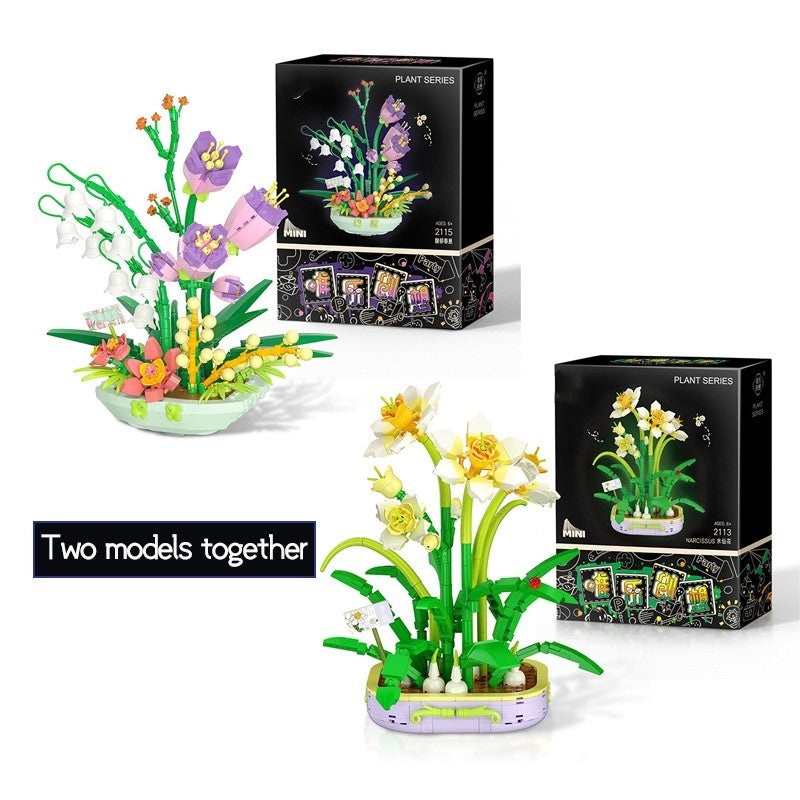 Small Particle Assembled Building Blocks For Children's Toys